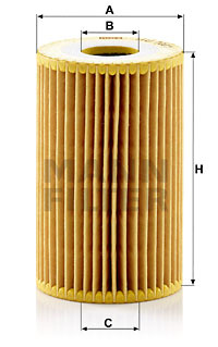 Filtru ulei (HU7001X MANN-FILTER) HOLDEN,HYUNDAI,KIA