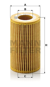 Filtru ulei (HU7010Z MANN-FILTER) DODGE,INFINITI,JEEP,MERCEDES-BENZ