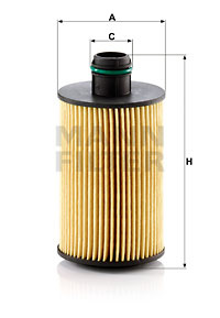 Filtru ulei (HU7018Z MANN-FILTER) CHRYSLER,JEEP,LANCIA,MASERATI