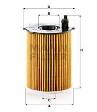Filtru ulei (HU7033Z MANN-FILTER) Citroen,DS,GAZ,OPEL,PEUGEOT,TOYOTA,VAUXHALL