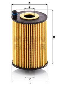 Filtru ulei (HU7046Z MANN-FILTER) AUDI