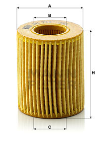Filtru ulei (HU711X MANN-FILTER) FORD,FORD AUSTRALIA,FORD USA,MAZDA