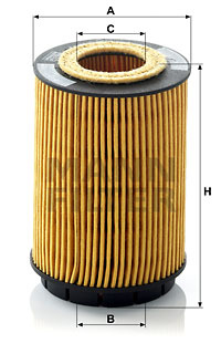 Filtru ulei (HU713X MANN-FILTER)