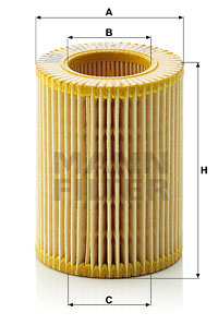 Filtru ulei (HU714X MANN-FILTER) HYUNDAI