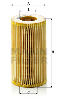 Filtru ulei (HU7186X MANN-FILTER) HONDA