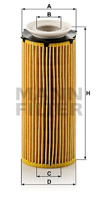 Filtru ulei (HU7203X MANN-FILTER) BMW