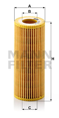 Filtru ulei (HU7214X MANN-FILTER) BMW