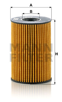 Filtru ulei (HU8007Z MANN-FILTER) ALPINA,BMW,ROLLS-ROYCE,WIESMANN