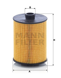 Filtru ulei (HU8009Z MANN-FILTER) PORSCHE,SKODA,VW