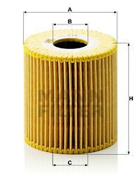 Filtru ulei (HU819X MANN-FILTER) VOLVO