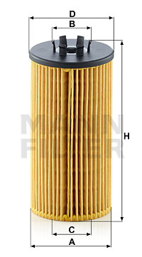 Filtru ulei (HU8351Z MANN-FILTER) AUDI,VW