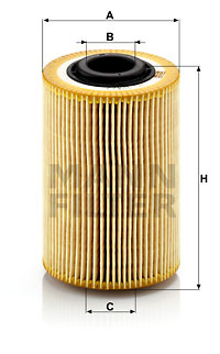 Filtru ulei (HU9242X MANN-FILTER) BMW