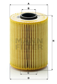 Filtru ulei (HU9264X MANN-FILTER) BMW,WIESMANN