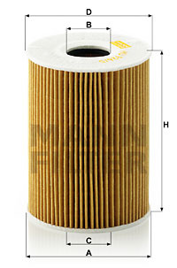 Filtru ulei (HU9265Y MANN-FILTER) MERCEDES-BENZ
