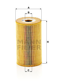 Filtru ulei (HU9324X MANN-FILTER) MERCEDES-BENZ
