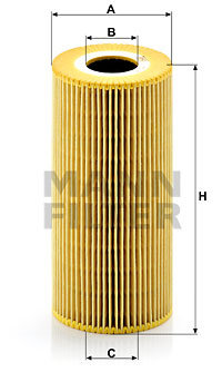 Filtru ulei (HU951X MANN-FILTER) DAEWOO,MAN,MERCEDES-BENZ,MULTICAR,OPTARE,PUCH,SSANGYONG,TAGAZ,VW