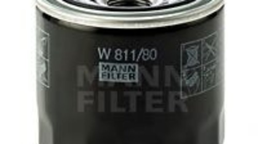 Filtru ulei HYUNDAI COUPE (GK) (2001 - 2009) MANN-FILTER W 811/80 piesa NOUA