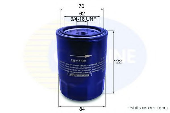 Filtru ulei HYUNDAI ELANTRA (XD) (2000 - 2006) COMLINE CHY11002 piesa NOUA