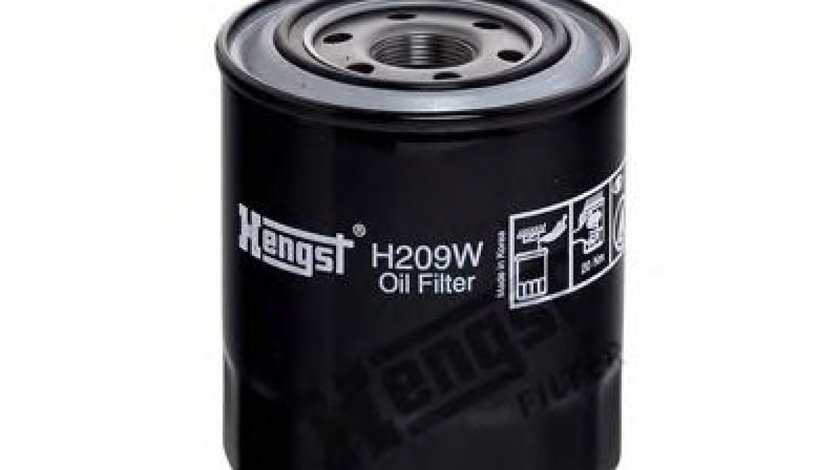 Filtru ulei HYUNDAI TERRACAN (HP) (2001 - 2006) HENGST FILTER H209W piesa NOUA