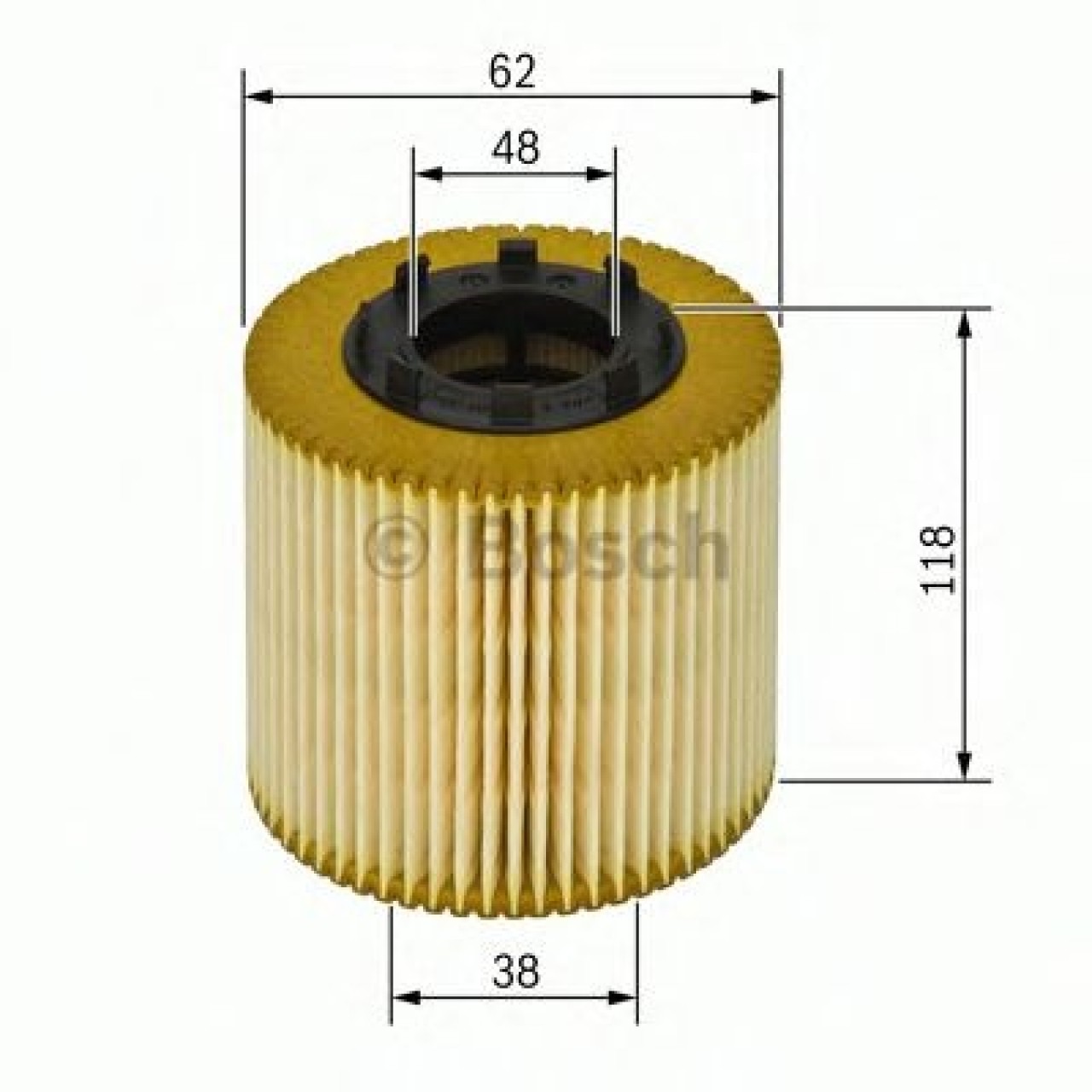 Filtru ulei HYUNDAI TUCSON (JM) (2004 - 2010) BOSCH F 026 407 069 piesa NOUA