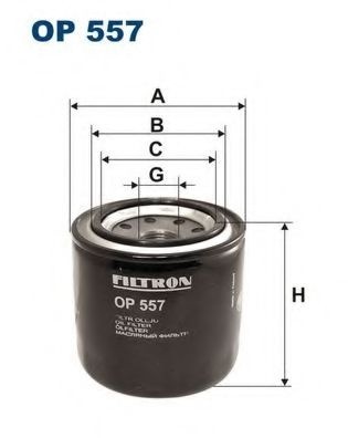 Filtru ulei ISUZU TROOPER deschis (UB) (1991 - 1998) FILTRON OP557 piesa NOUA