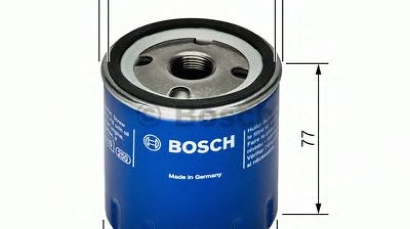 Filtru ulei IVECO DAILY V caroserie inchisa/combi (2011 - 2014) BOSCH F 026 407 024 piesa NOUA