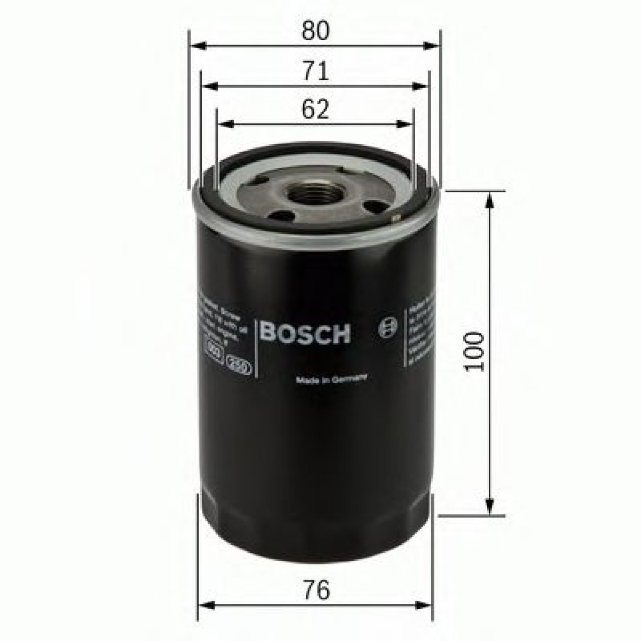 Filtru ulei JAGUAR S-TYPE (CCX) (1999 - 2009) BOSCH 0 451 103 367 piesa NOUA