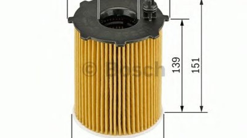 Filtru ulei JAGUAR S-TYPE (CCX) (1999 - 2009) BOSCH 1 457 429 307 piesa NOUA