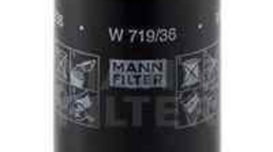 Filtru ulei JAGUAR S-TYPE (CCX) MANN-FILTER W 719/36