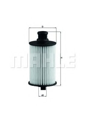 Filtru ulei JAGUAR XF (CC9) (2008 - 2015) KNECHT OX 774D piesa NOUA