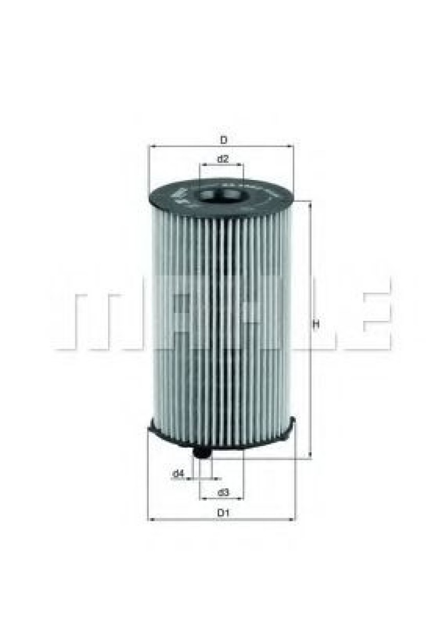 Filtru ulei JAGUAR XF (CC9) (2008 - 2015) MAHLE ORIGINAL OX 205/2D piesa NOUA