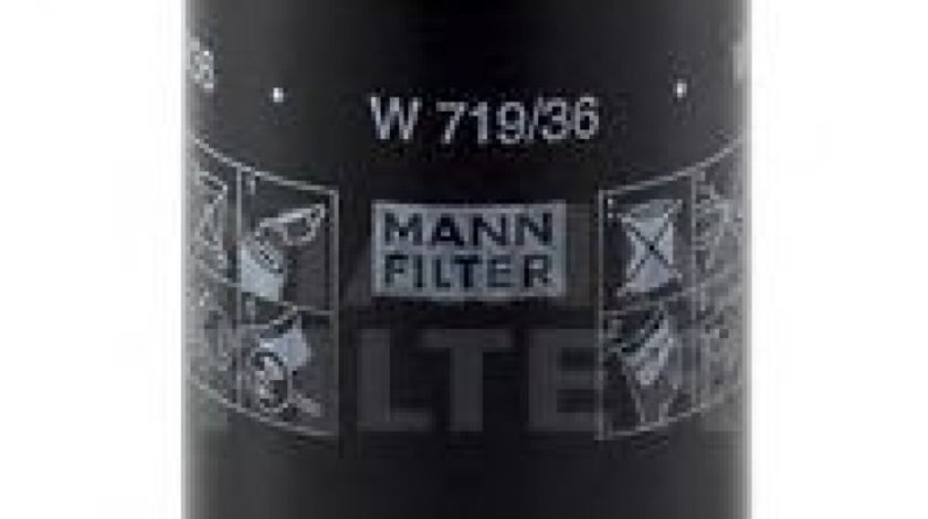 Filtru ulei JAGUAR XF (CC9) (2008 - 2015) MANN-FILTER W 719/36 piesa NOUA