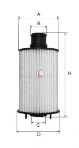 Filtru ulei JAGUAR XF (CC9) (2008 - 2015) SOFIMA S 5073 PE piesa NOUA