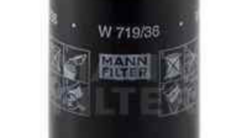 Filtru ulei JAGUAR XF (_J05_, CC9) MANN-FILTER W 719/36