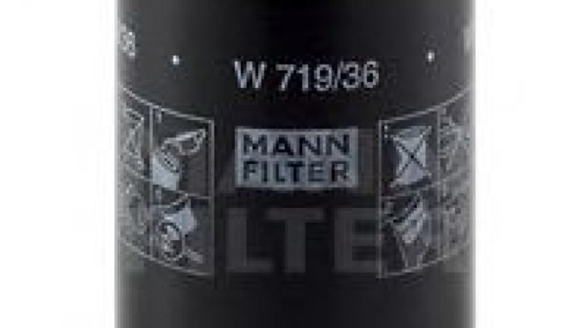 Filtru ulei JAGUAR XJ (N3, X350, X358) (2003 - 2009) MANN-FILTER W 719/36 piesa NOUA