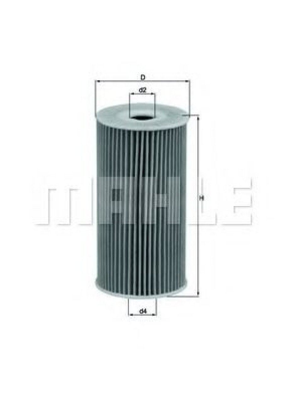 Filtru ulei JEEP CHEROKEE (KJ) (2001 - 2008) MAHLE ORIGINAL OX 365/1D piesa NOUA