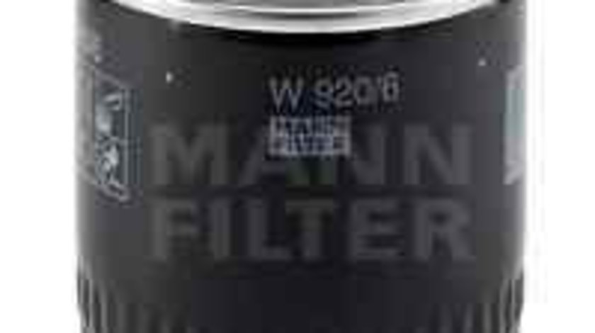 Filtru ulei JEEP GRAND CHEROKEE I (ZJ) MANN-FILTER W 920/6