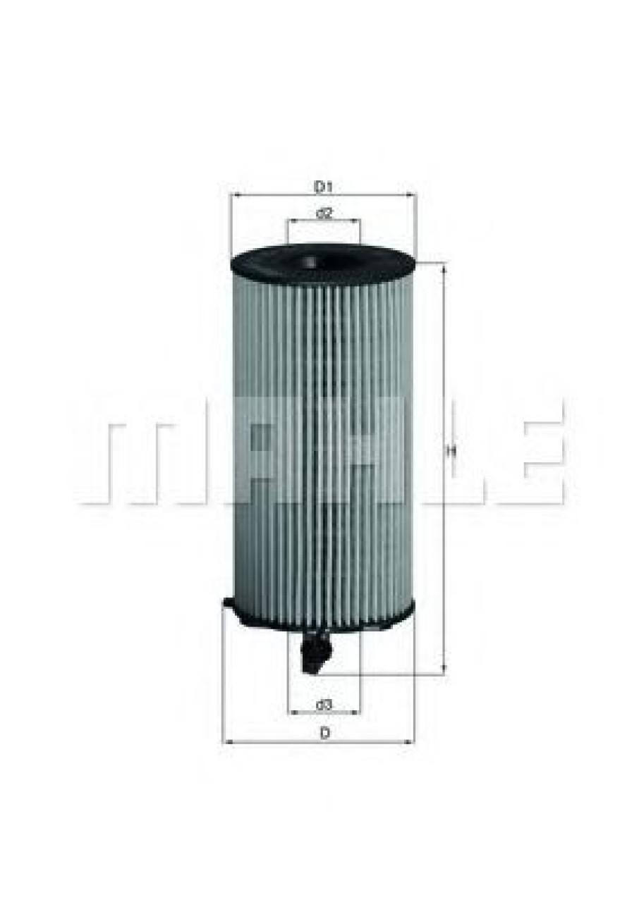 Filtru ulei JEEP WRANGLER III (JK) (2007 - 2016) MAHLE ORIGINAL OX 354D piesa NOUA