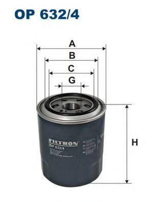 Filtru ulei KIA K2500 (SD) (2003 - 2016) FILTRON OP632/4 piesa NOUA