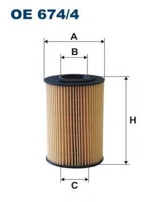 Filtru ulei KIA PRO CEED (ED) (2008 - 2013) FILTRON OE674/4 piesa NOUA