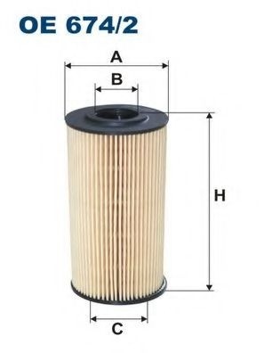 Filtru ulei KIA PRO CEED (ED) (2008 - 2013) FILTRON OE674/2 piesa NOUA