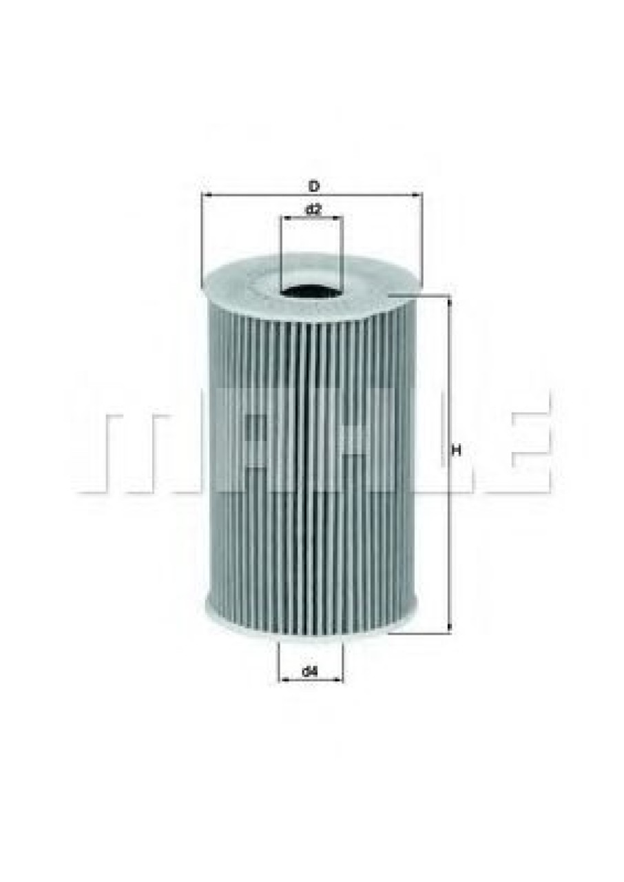 Filtru ulei KIA PRO CEED (ED) (2008 - 2013) MAHLE ORIGINAL OX 351D piesa NOUA