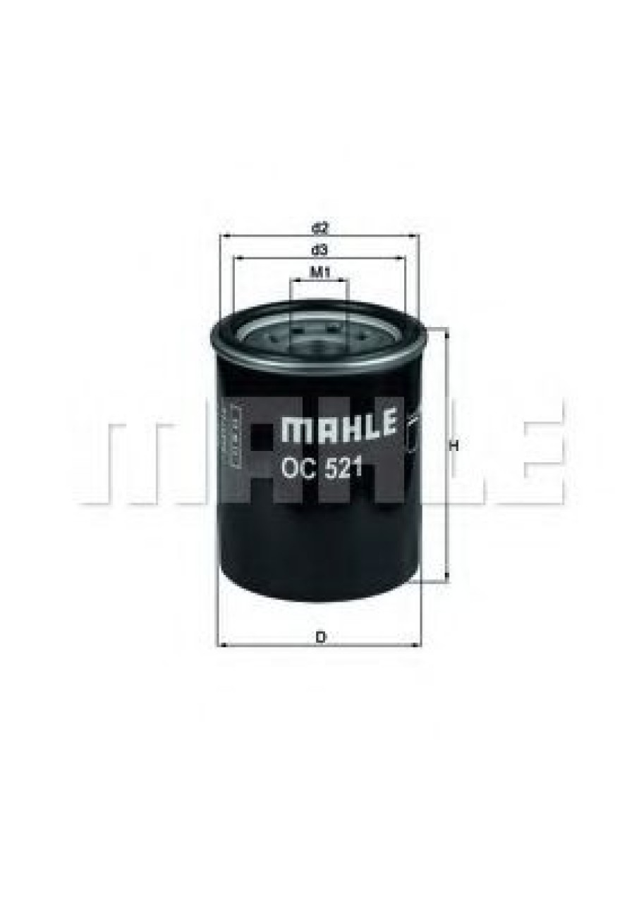 Filtru ulei KIA RIO combi (DC) (2000 - 2005) KNECHT OC 521 piesa NOUA