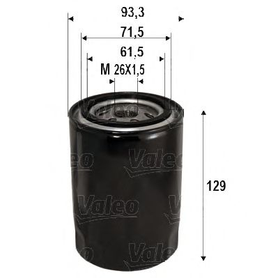 Filtru ulei KIA SORENTO I (JC) (2002 - 2009) VALEO 586095 piesa NOUA