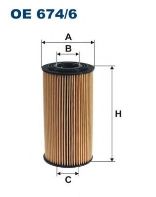 Filtru ulei KIA SPORTAGE (SL) (2009 - 2016) FILTRON OE674/6 piesa NOUA