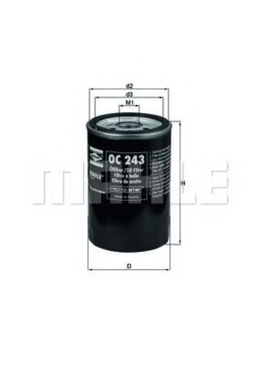 Filtru ulei LANCIA LYBRA (839AX) (1999 - 2005) KNECHT OC 243 piesa NOUA