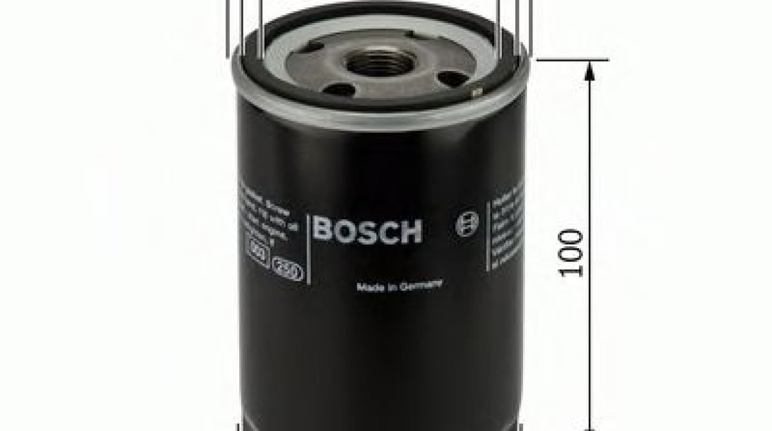 Filtru ulei LAND ROVER RANGE ROVER III (LM) (2002 - 2012) BOSCH 0 451 103 367 piesa NOUA