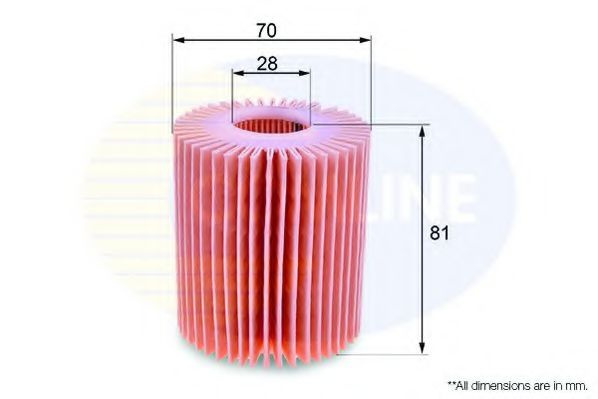 Filtru ulei LEXUS LS (UVF4, USF4) (2006 - 2016) COMLINE CTY11172 piesa NOUA