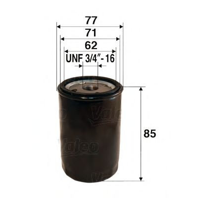 Filtru ulei LEXUS RX (MCU15) (2000 - 2003) VALEO 586073 piesa NOUA
