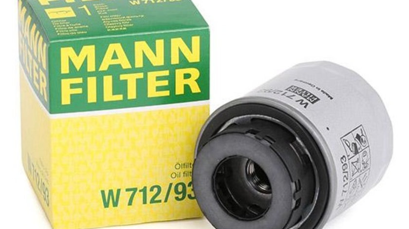 Filtru Ulei Mann Filter Audi A3 8P 2003-2013 W712/93